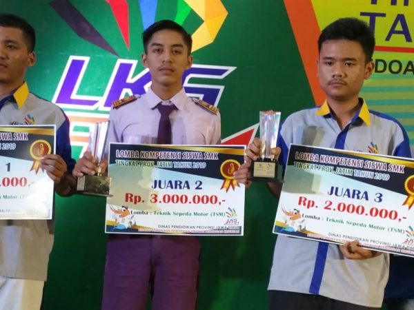 Juara 2 LKS TSM 2019 Jawa Timur