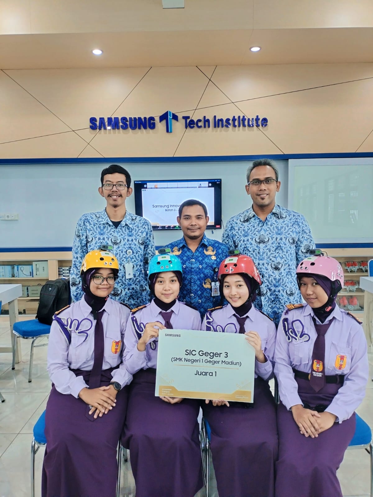 SMKN 1 Geger Kembali Raih Juara 1 Dalam “Samsung Innovation Campus Batch 3”