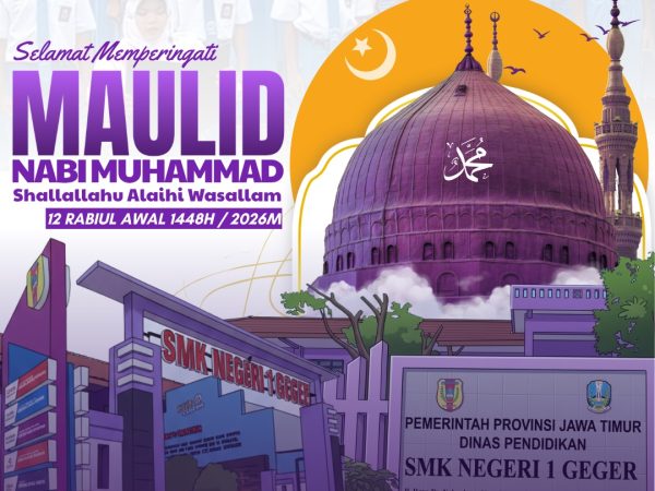 Peringatan Maulid Nabi Muhammad SAW di SMKN 1 Geger, Semarak dengan Lomba Islami dan Kreativitas Murid
